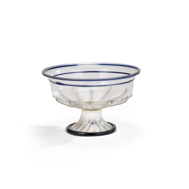 View full screen - View 1 of Lot 208. A Venetian glass footed bowl, early 16th century.