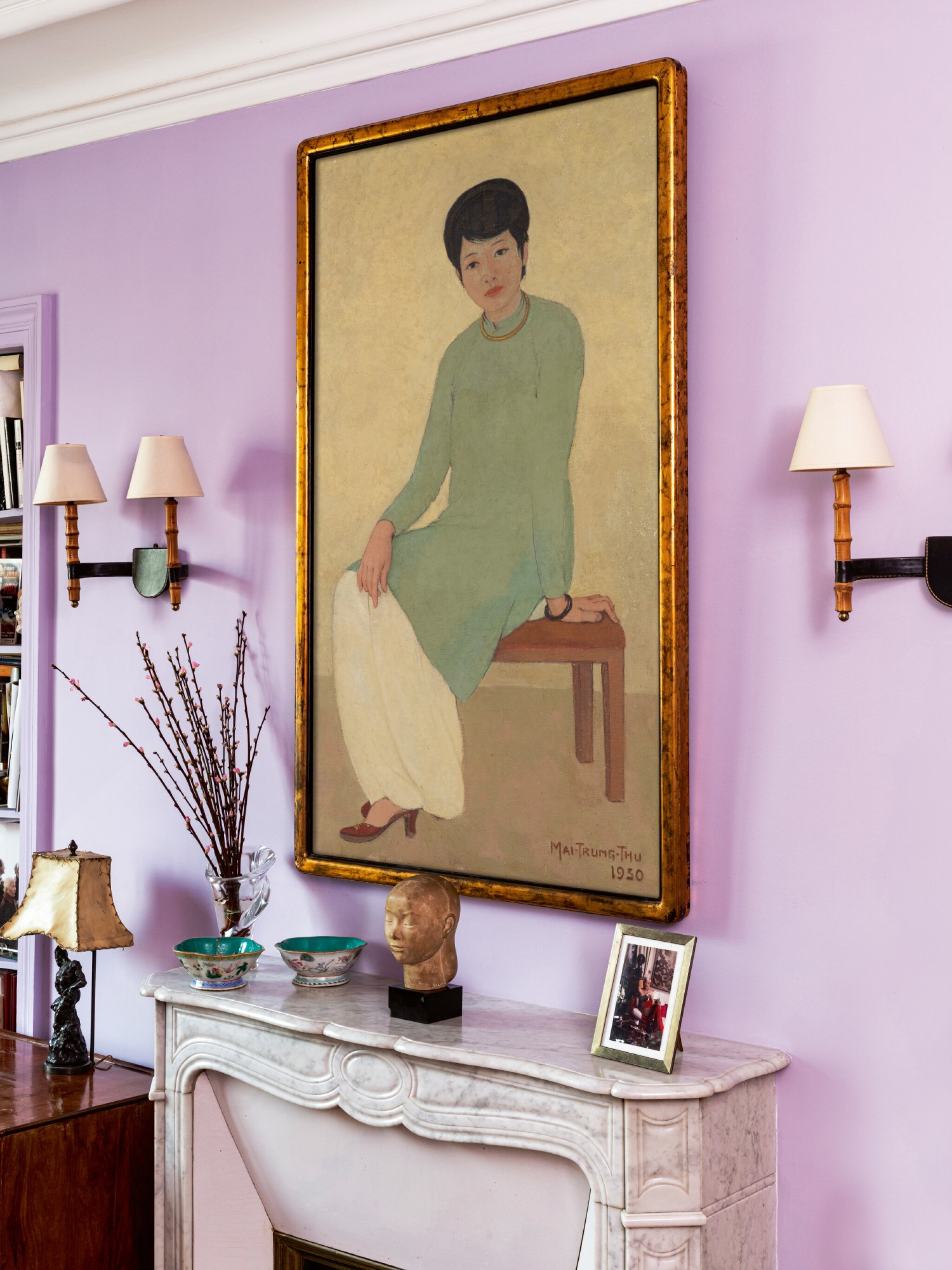 Mai Trung Thu 梅忠恕 Portrait De Mademoiselle Phuong 芳小姐的肖像 Beyond Legends Modern Art Evening Sale Sotheby S Mai Trung Thu 梅忠恕 Portrait De Mademoiselle Phuong 芳小姐的肖像 Beyond Legends Modern Art Evening Sale Sotheby S