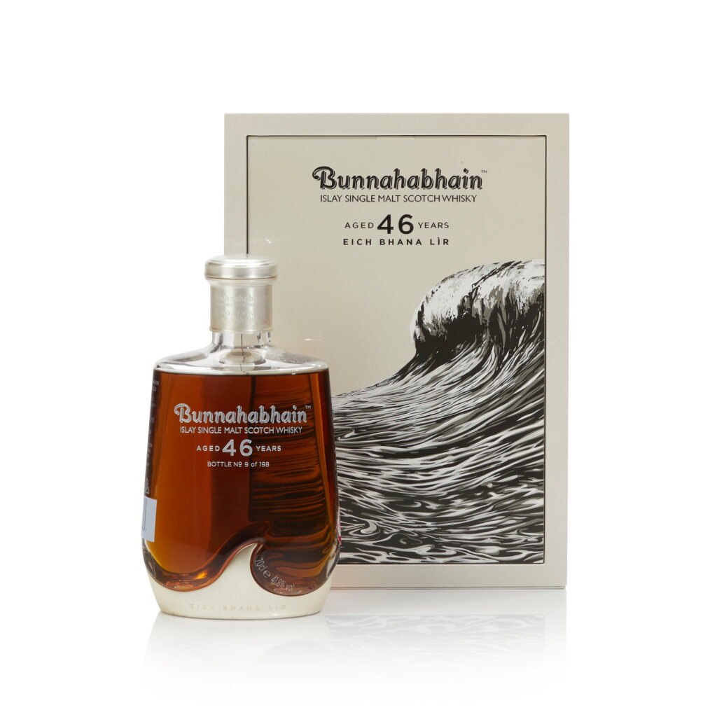 View full screen - View 1 of Lot 203. Bunnahabhain Eich Bhana Lìr 46 Year Old 41.8 abv NV (1 BT70).