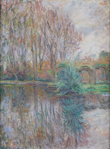 View full screen - View 1 of Lot 505. Le Bassin aux Nymphéas en hiver.