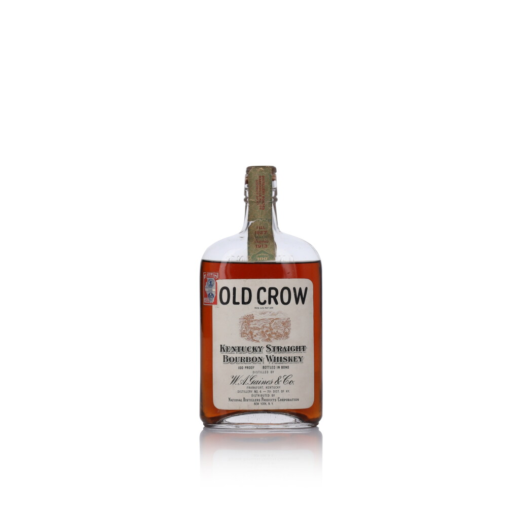 View full screen - View 1 of Lot 475. Old Crow 100 Proof 1913 (1 PINT).