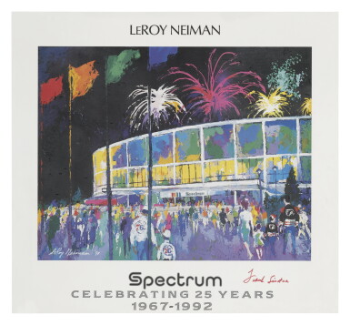 View full screen - View 1 of Lot 1043. LEROY NEIMAN | SPECTRUM CELEBRATING 25 YEARS.