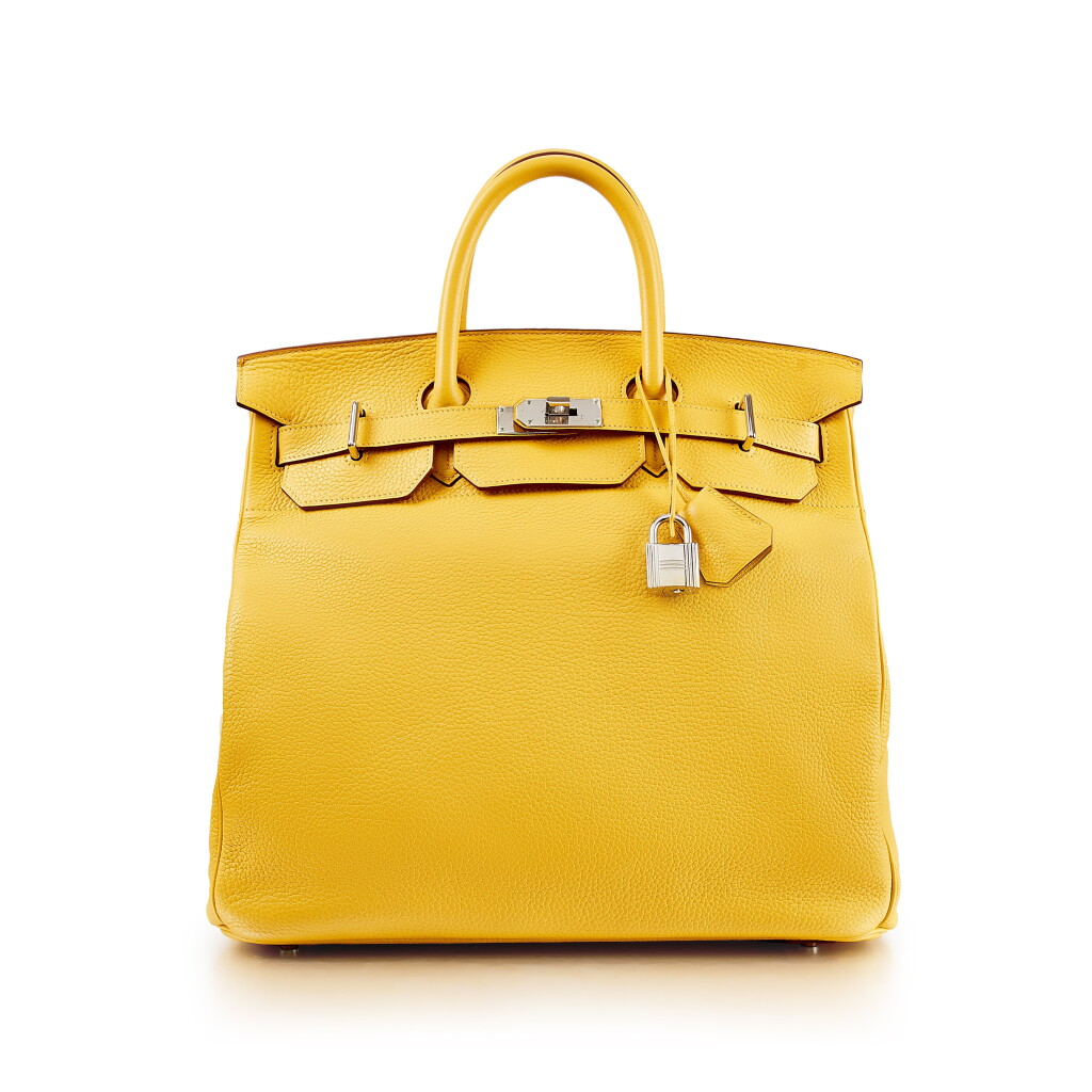 View full screen - View 1 of Lot 8327. Jaune Soleil Clemence HAC 40 Palladium Hardware, 2009.