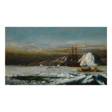 View full screen - View 1 of Lot 103. WILLIAM BRADFORD | POLAR NIGHT, LABRADOR.