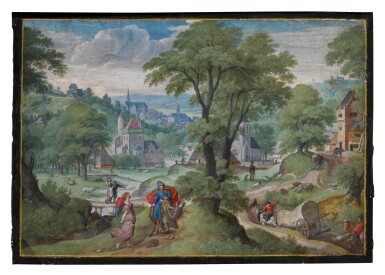 View full screen - View 1 of Lot 2. Balaam and the Ass.