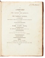 Jenner | An inquiry into the causes and effects of the variolae vaccinae, London, 1800, half calf