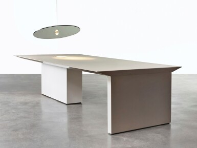 View full screen - View 1 of Lot 158. Unique "Once in a Blue Moon" Table.