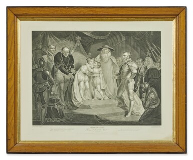 View full screen - View 1 of Lot 68. King Richard III: Act III, Scene I (The Meeting of Edward V and His Brother, Richard, Duke of York).