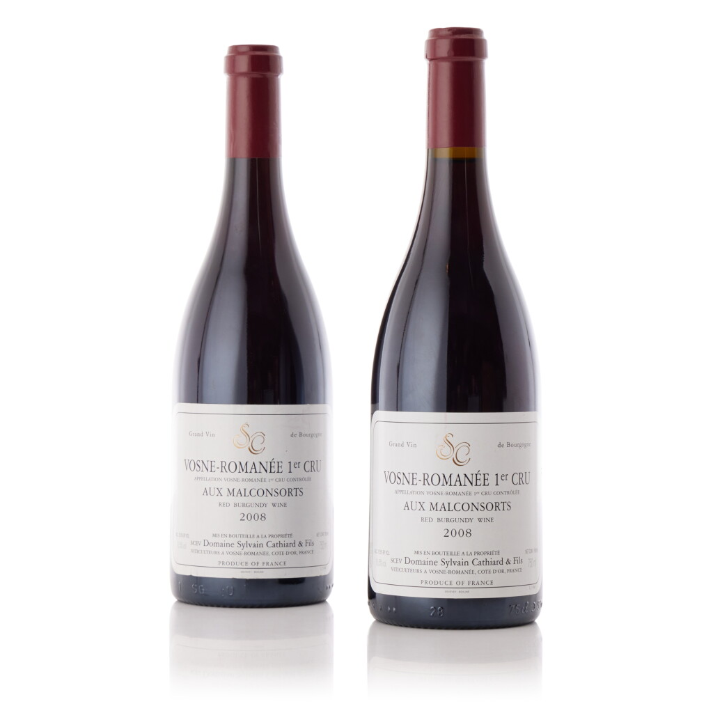 View full screen - View 1 of Lot 9095. Vosne Romanée, Aux Malconsorts 2008 Sylvain Cathiard (8 BT).
