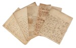Charles Greville and Sir William Hamilton | Five letters by various correspondents, 1770s-1800s