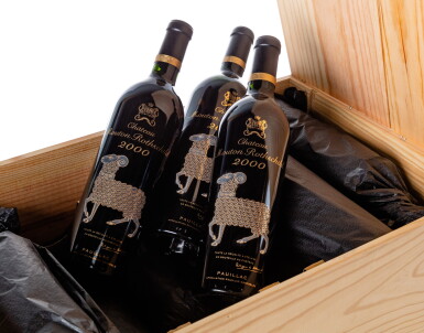 View full screen - View 1 of Lot 436. Château Mouton Rothschild 2000 (12 BT).