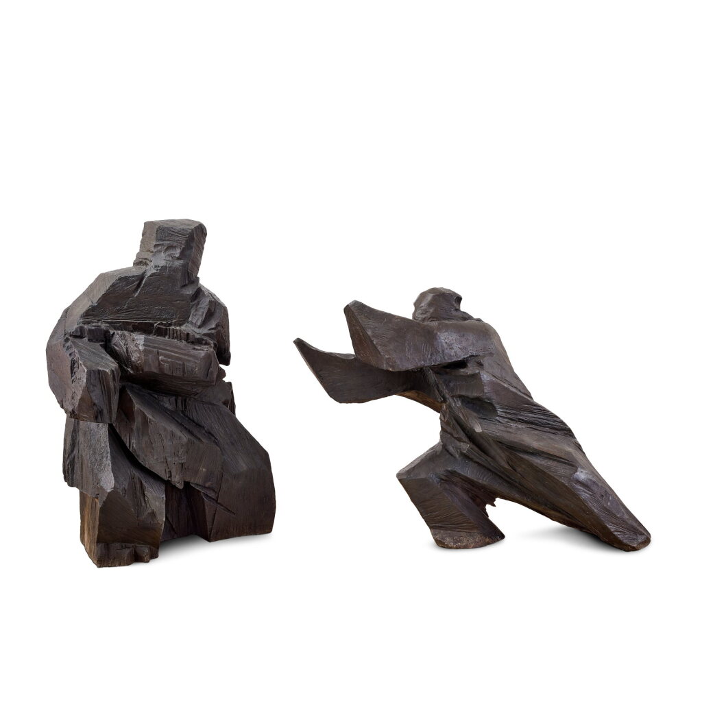 View full screen - View 1 of Lot 1033. Ju Ming 朱銘 | Taichi series 太極系列.