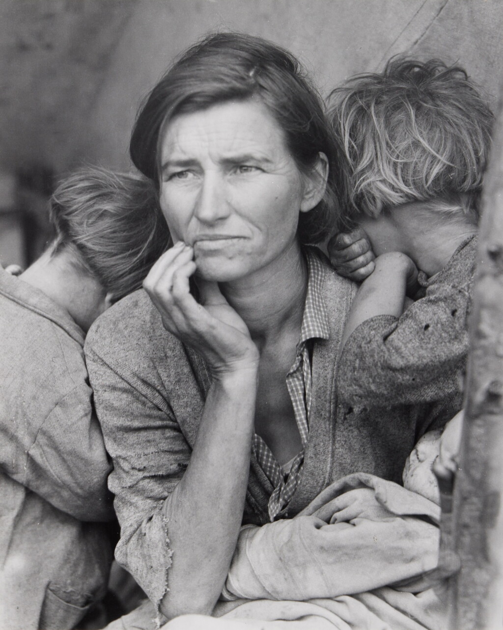 View full screen - View 1 of Lot 19. Migrant Mother, Nipomo, California.