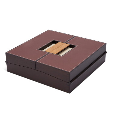 View full screen - View 1 of Lot 683. Rouge H Evercolor and Lizard Mahogany Macao Mahjong Game.