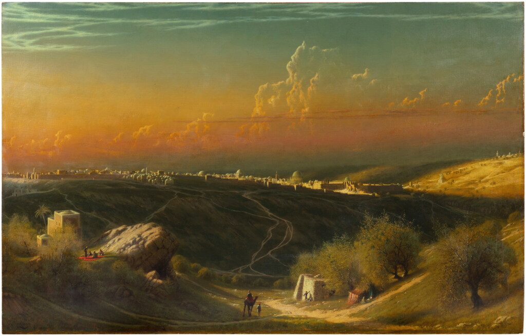 View full screen - View 1 of Lot 7. View of Jerusalem.
