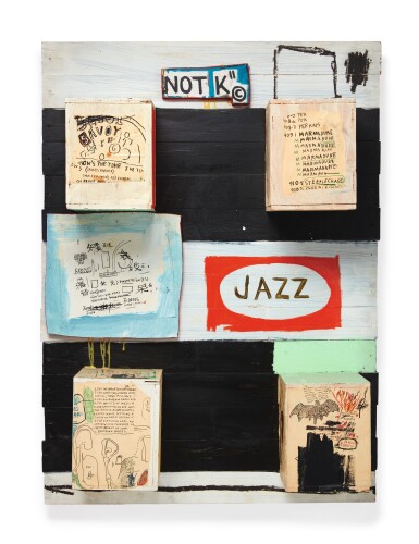 View full screen - View 1 of Lot 19. JEAN-MICHEL BASQUIAT | JAZZ .