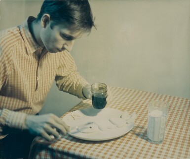 View full screen - View 1 of Lot 134. Eating My Words (from the Eleven Color Photographs portfolio).