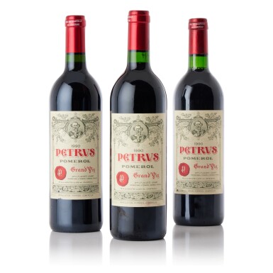 View full screen - View 1 of Lot 6098. Petrus 1990 (4 BT).