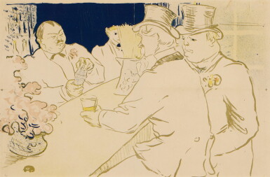 View full screen - View 1 of Lot 311. Irish and American Bar, Rue Royale - The Chap Book (Delteil 362; Adriani 139; Wittrock P18).