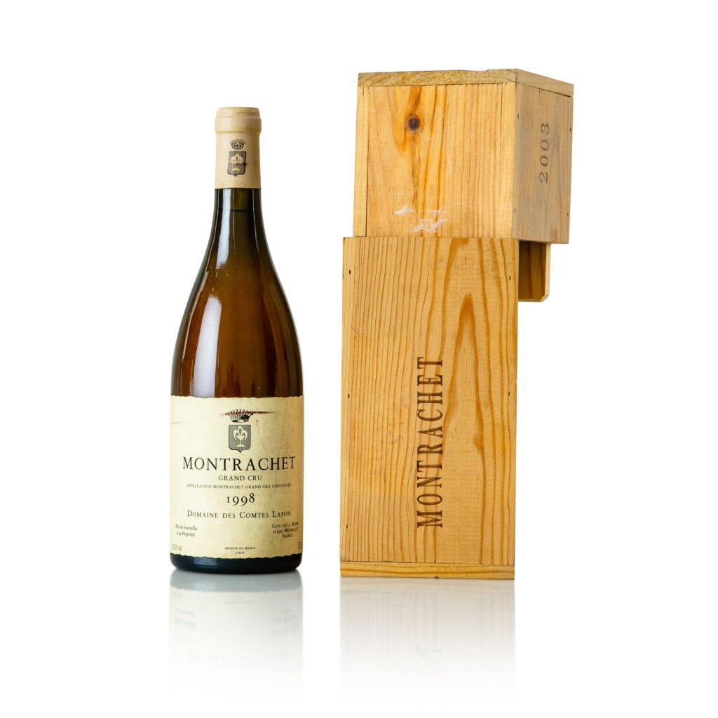 View full screen - View 1 of Lot 154. Montrachet 1998 Domaine des Comtes Lafon (1 BT).