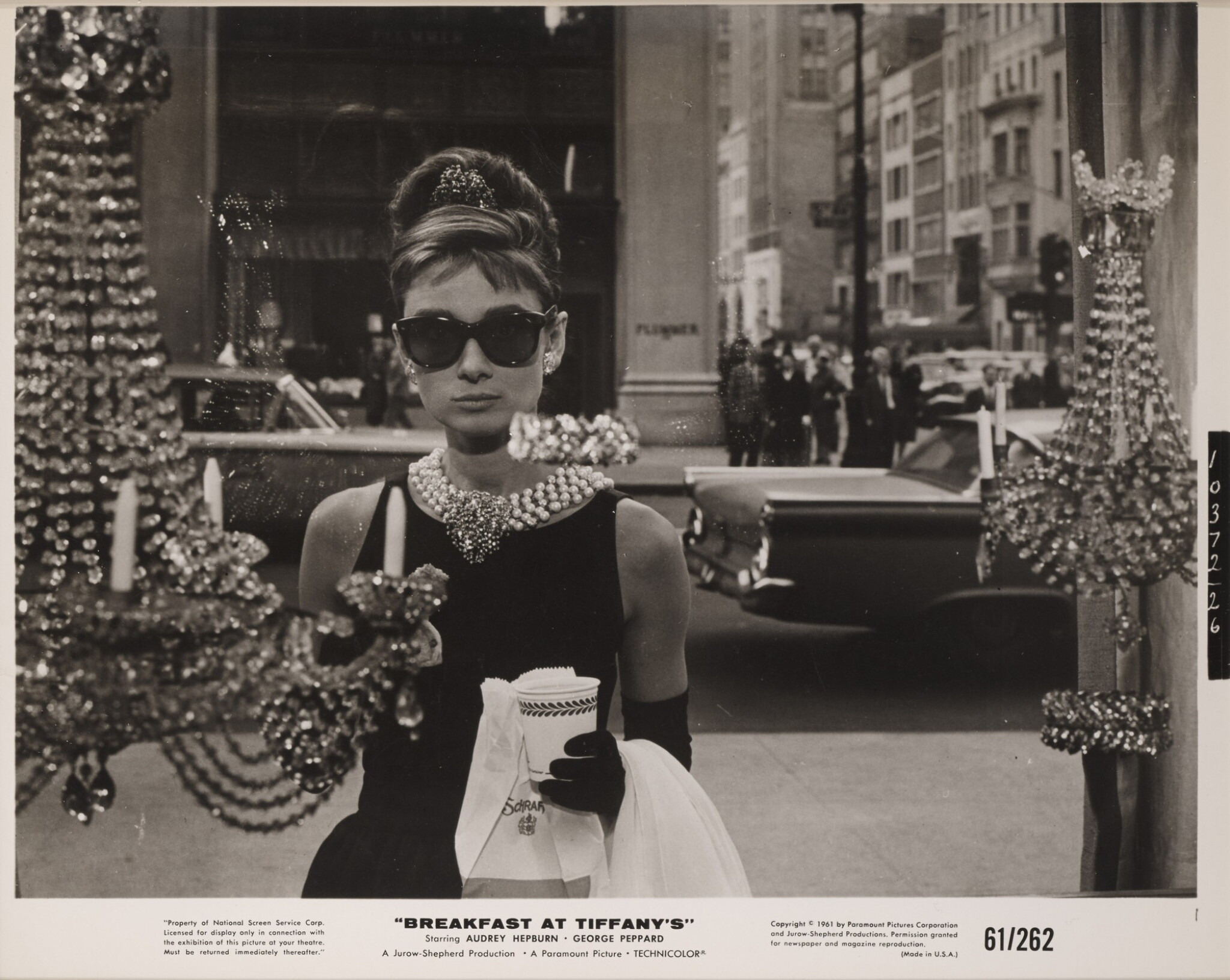 Breakfast at Tiffany's (1961), original photographic production still