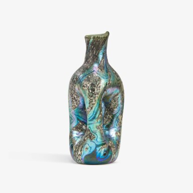 View full screen - View 1 of Lot 4. Pinched "Stoneware" Vase.