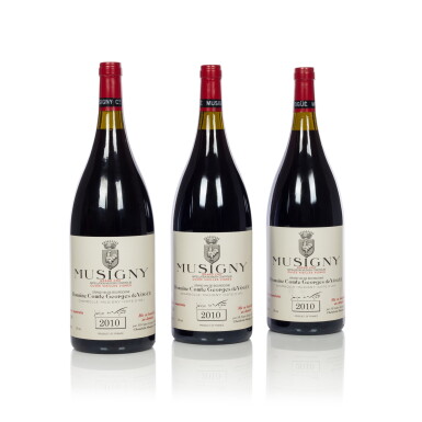 View full screen - View 1 of Lot 650. Musigny, Cuvée Vieilles Vignes 2010 Comte Georges de Vogüé (3 MAG).