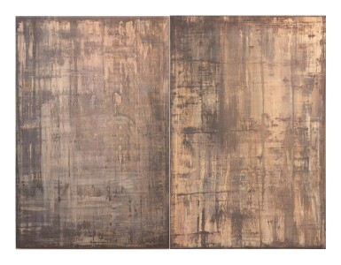 View full screen - View 1 of Lot 20. Lavande Diptych.