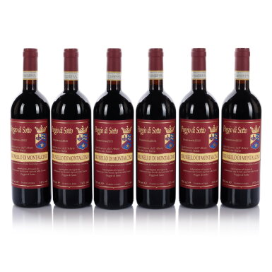 View full screen - View 1 of Lot 827. Brunello di Montalcino, Riserva 2010 Poggio di Sotto (6 BT).