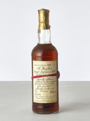 View full screen - View 1 of Lot 2034. The Macallan Red Ribbon 43.0 abv 1957 (1 BT).