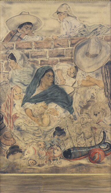 View full screen - View 1 of Lot 8. Léonard Tsuguharu Foujita 藤田嗣治 | Le Mexique 墨西哥.