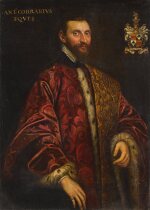 Portrait of a Venetian Senator, possibly Marc Antonio Correr