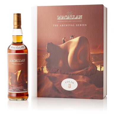 View full screen - View 1 of Lot 8043. The Macallan The Archival Series Folio 8 43.0 abv NV (1 BT70).