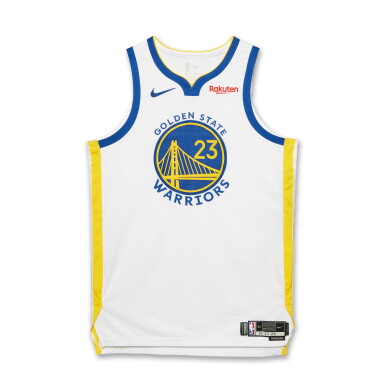View full screen - View 1 of Lot 32. Draymond Green Golden State Warriors 2025-2026 Game Worn Association Edition Jersey.