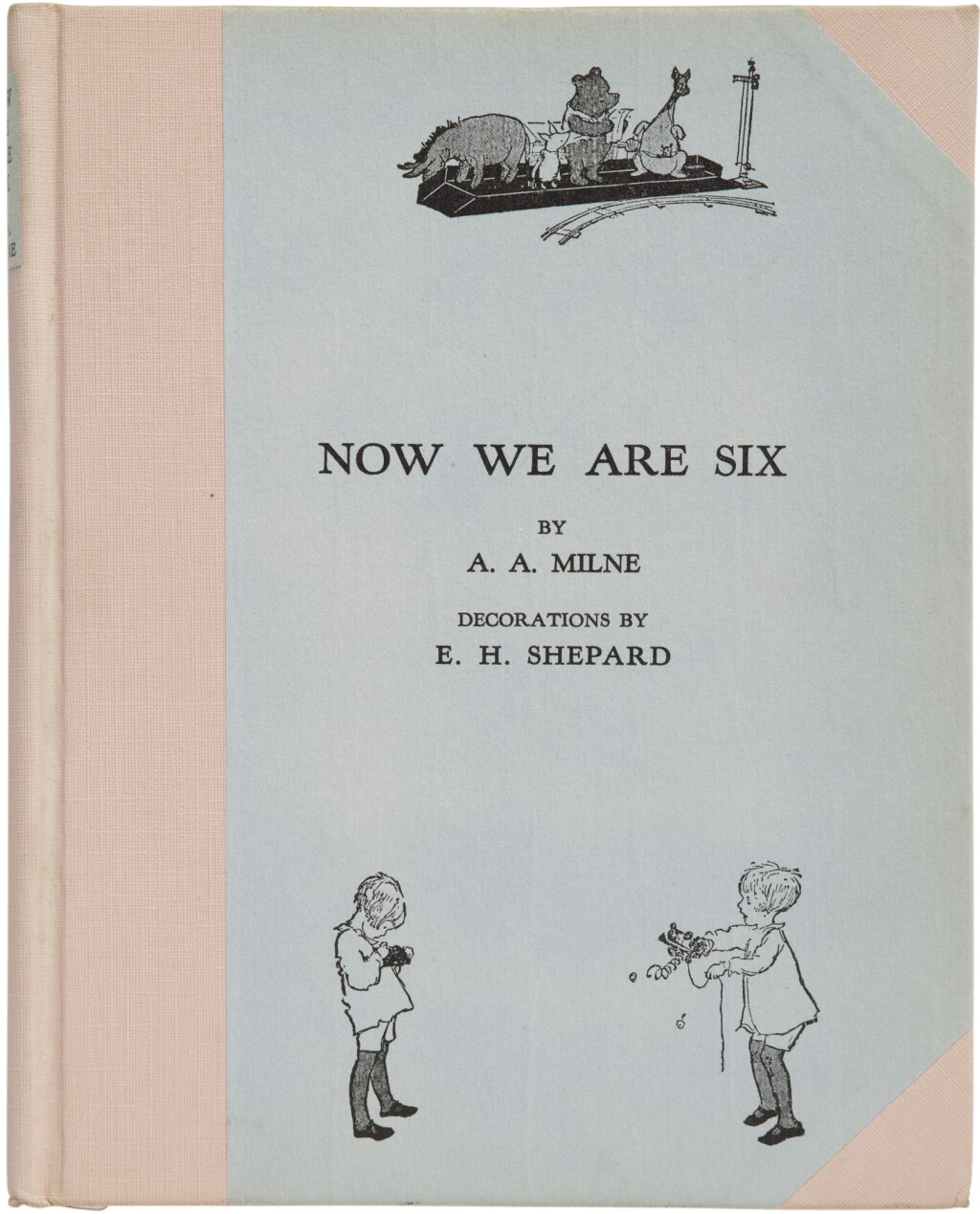 View full screen - View 1 of Lot 165. MILNE, A. A. | Now We Are Six. New York: E. P. Dutton, (1927) .