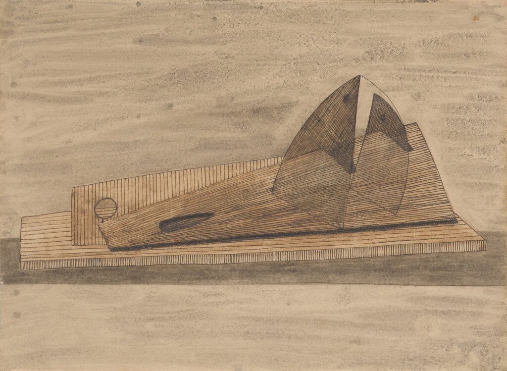 View full screen - View 1 of Lot 152. Study for Sculpture.