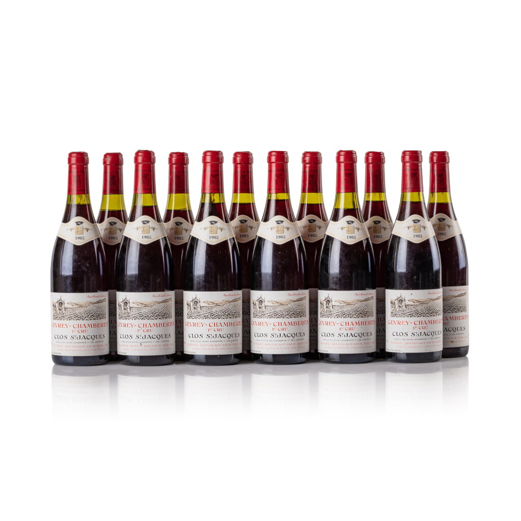 View full screen - View 1 of Lot 19. Gevrey Chambertin, Clos St. Jacques 1985 Domaine Armand Rousseau (12 BT).