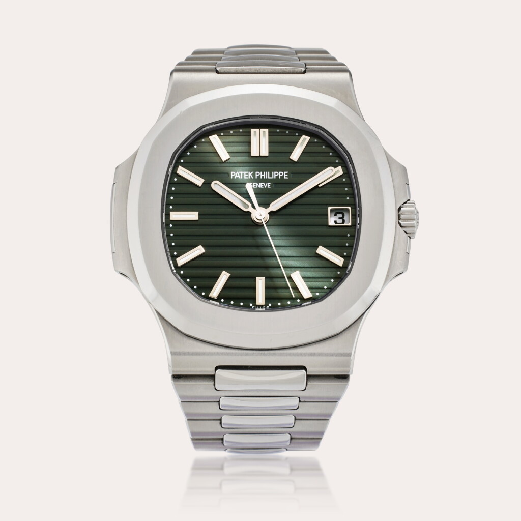 View full screen - View 1 of Lot 249. Reference 5711/1A-014 Nautilus | A stainless steel wristwatch with date and bracelet, Circa 2021.