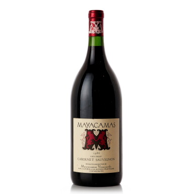 View full screen - View 1 of Lot 1137. Mayacamas, Cabernet Sauvignon 1986 (1 MAG).