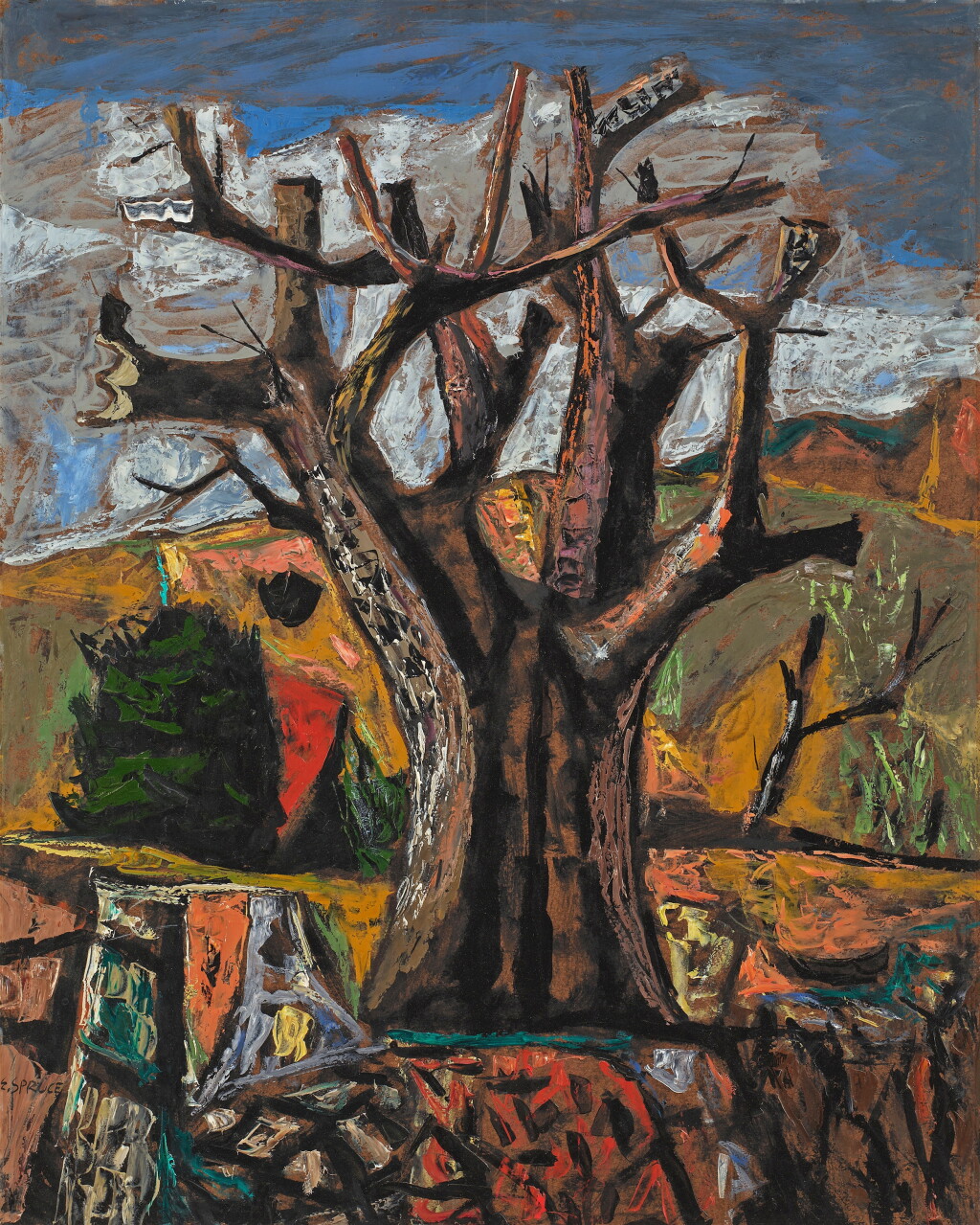 View full screen - View 1 of Lot 2277. Old Tree.