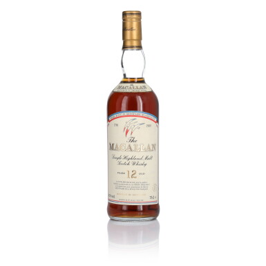 View full screen - View 1 of Lot 1073. The Macallan Whisky Officiel Du Bicentenaire de la Revolution 12 Year Old 43.0 abv NV (1 bt 75cl).