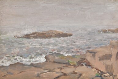 View full screen - View 1 of Lot 136. Rocks Near Ballycastle, Co. Mayo.