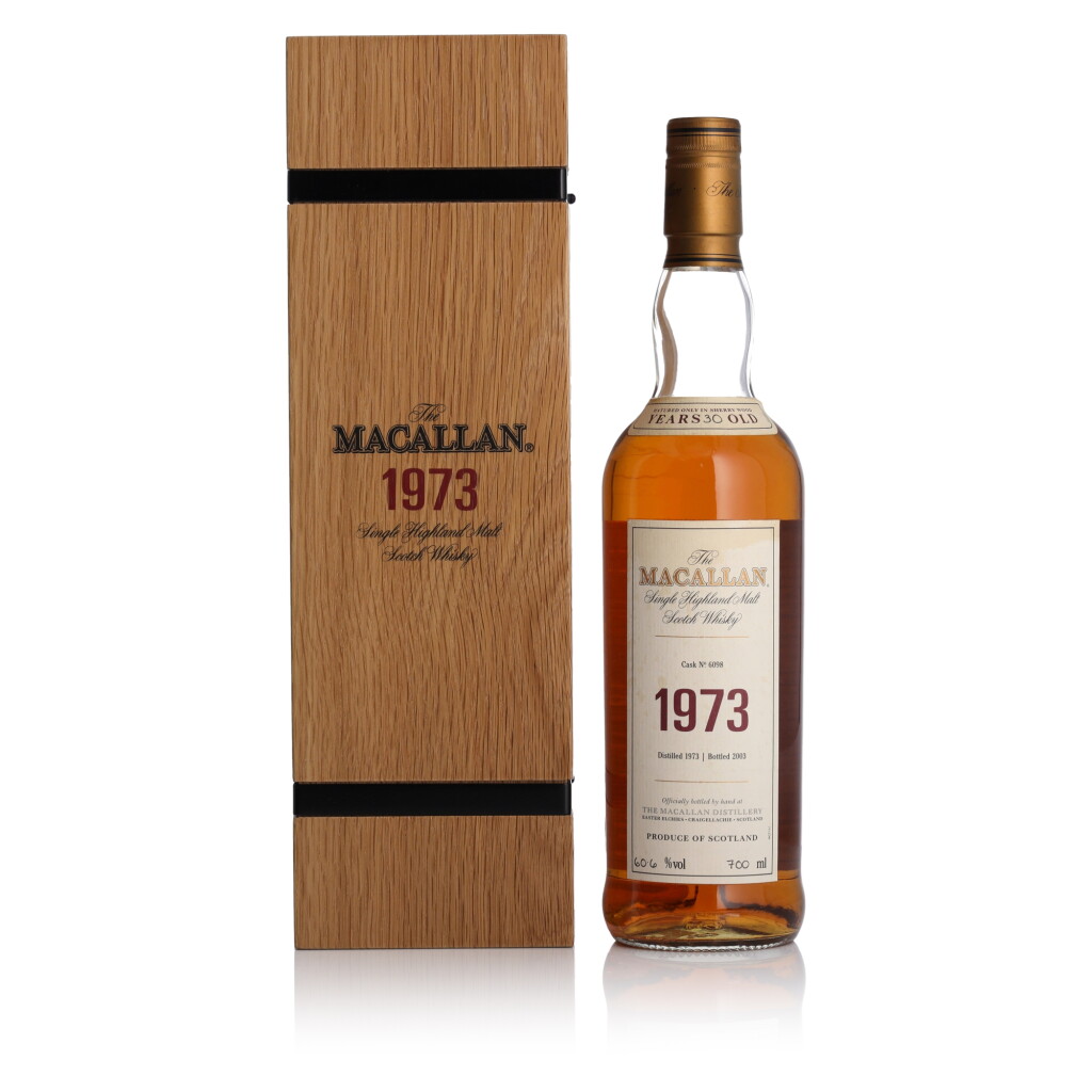 View full screen - View 1 of Lot 5. The Macallan Fine & Rare 30 Year Old 60.6 abv 1973 (1 BT 70cl).