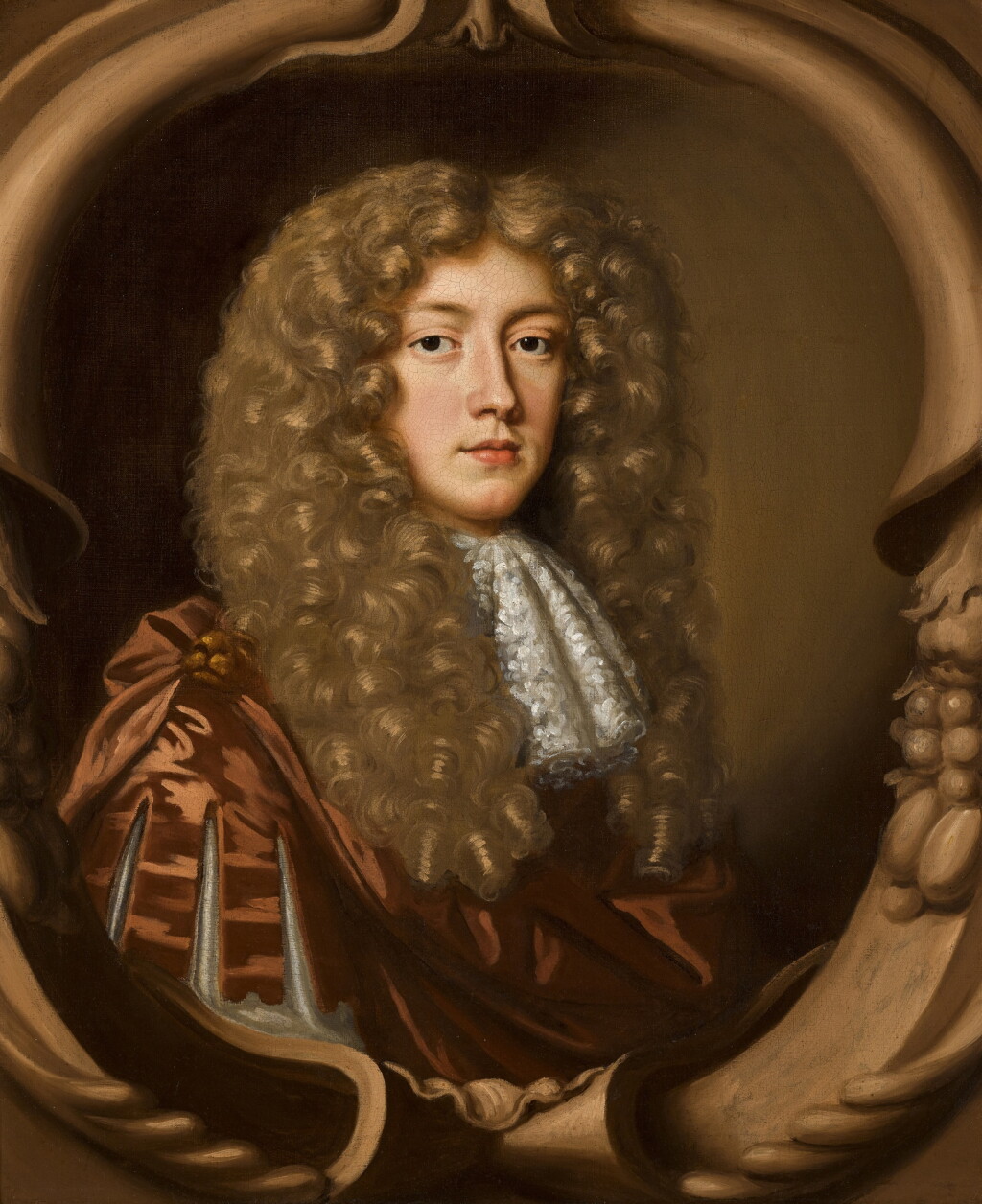 View full screen - View 1 of Lot 211. Portrait of a gentleman, traditionally identified as James Scott, 1st Duke of Monmouth, 1st Duke of Buccleuch (1649–1685).