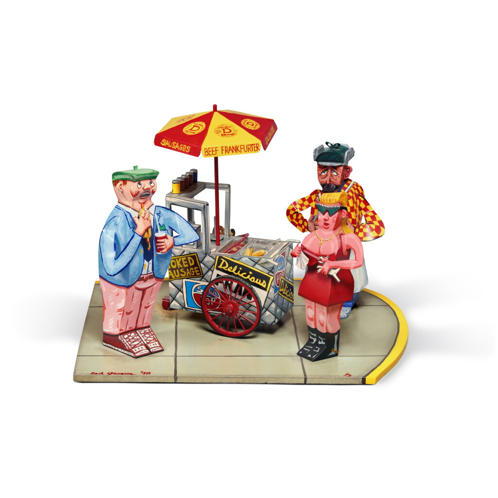 View full screen - View 1 of Lot 140. Hot Dog Vendor III.