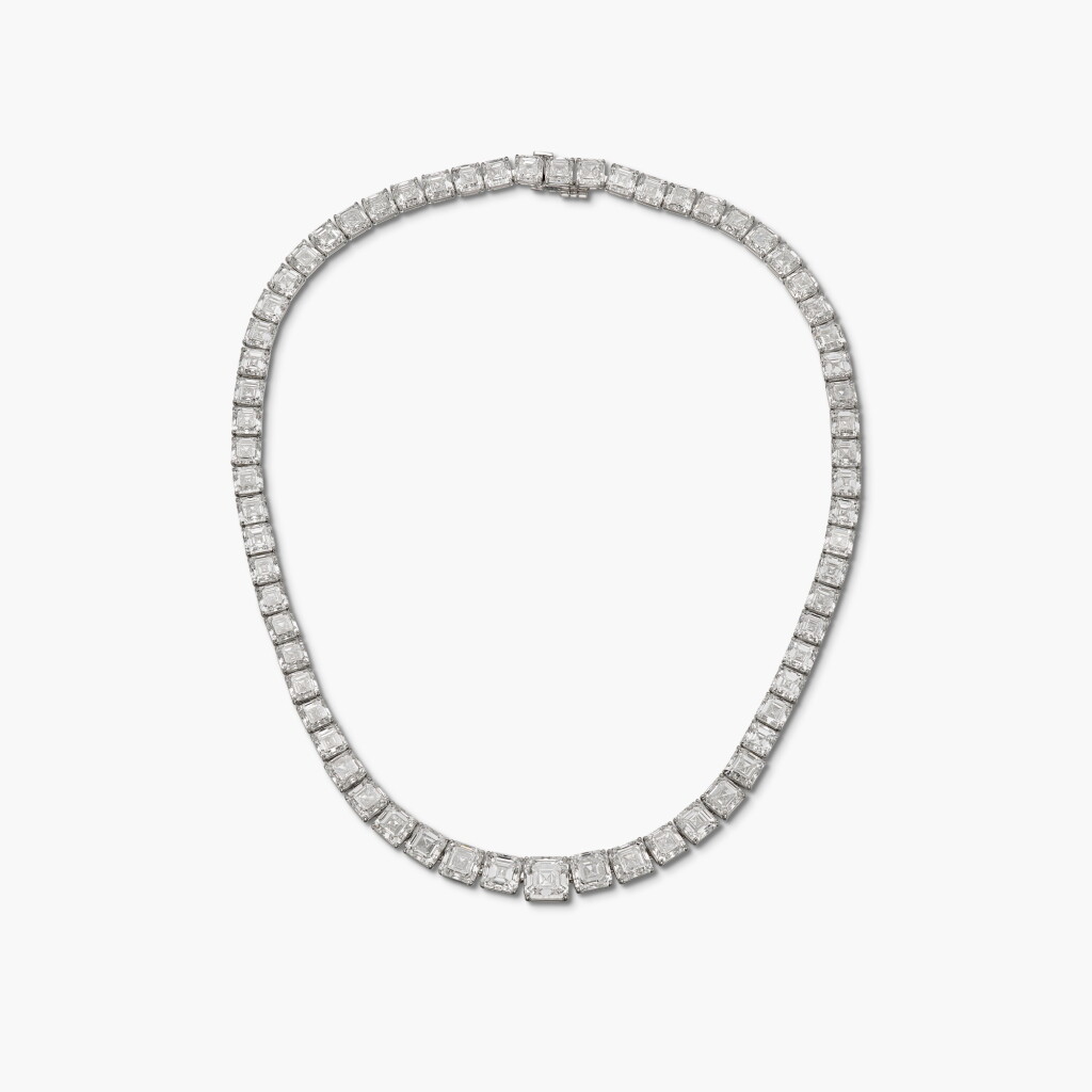 View full screen - View 1 of Lot 1775. Diamond Necklace | 鑽石 項鏈(鑽石總重約76.17 克拉).