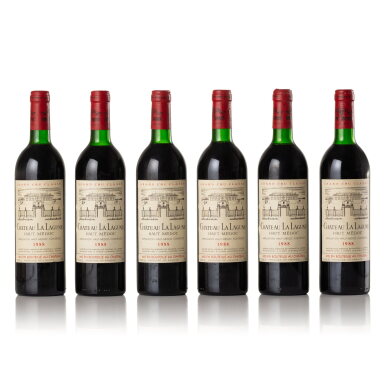 View full screen - View 1 of Lot 192. Château La Lagune 1988 (12 BT).