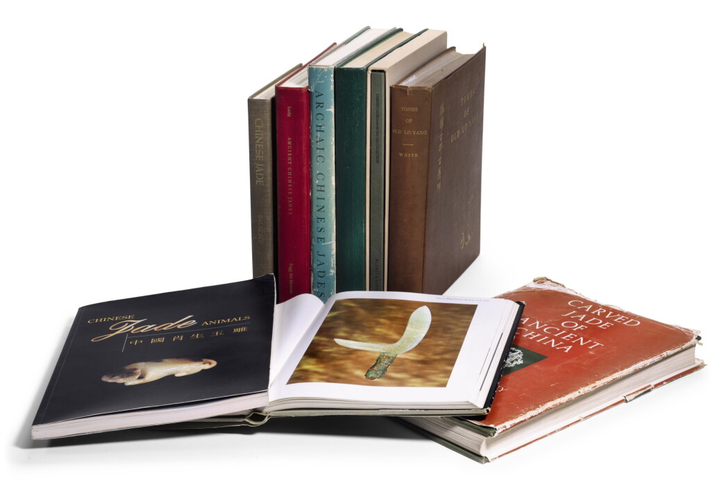 View full screen - View 1 of Lot 247. A STUDY COLLECTION OF CHINESE JADE REFERENCE BOOKS | 中國玉器叢書共八十冊.