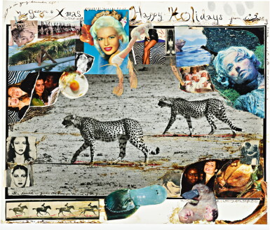 View full screen - View 1 of Lot 7. PETER BEARD | HUNTING CHEETAHS, TARU DESERT, KENYA, JUNE 1960.