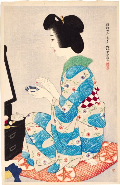 View full screen - View 1 of Lot 43. Ito Shinsui (1898-1972) | Rouge (Kuchibeni) | Showa period, 20th century.